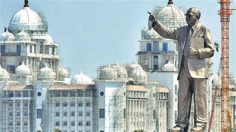indias  ft tall ambedkar statue   unveiled today today news