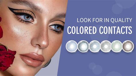 Quality Colored Contacts: What to Look for | MYEYEBB