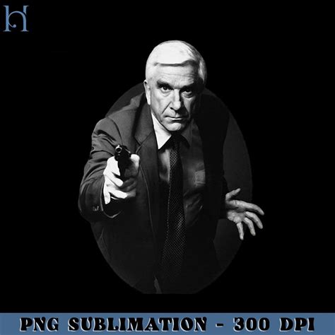 Leslie Nielsen Naked Gun Funny Movie PNG Inspire Uplift