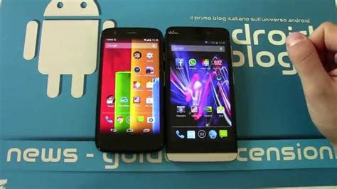 Motorola Moto G Vs Wiko Wax Confronto By Androidblog It Youtube