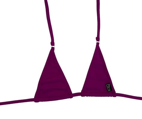 Magenta Micro Bikini Top Tiny Bikini Minimal Swimwear For Her G String Bikini Sexy Small