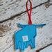 MN Blue Ox Felt Ornament Embroidered Babe The Blue Ox Etsy