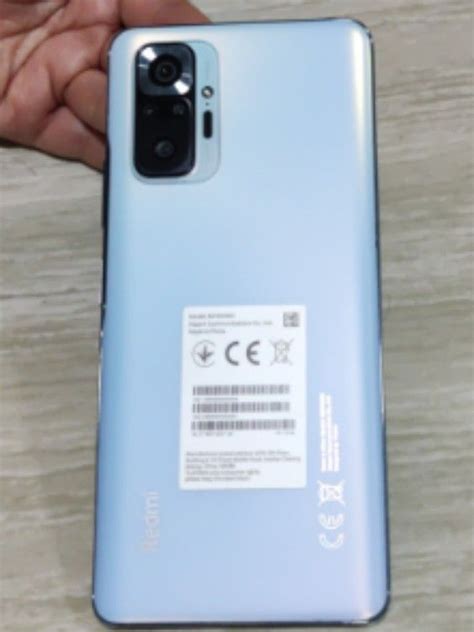 Redmi Note 10 Pro Glacier Blue 128GB Mobile Phones Gadgets Mobile