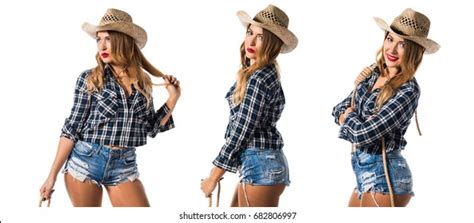 8 231 Blonde Woman Cowgirl Images Stock Photos Vectors Shutterstock