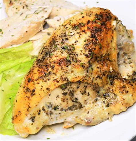 Oven Baked Bone In Chicken Breasts Recipe Cart