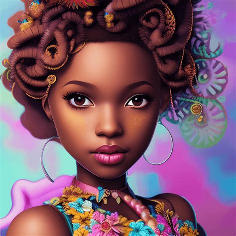 African American Princess Creative Fabrica