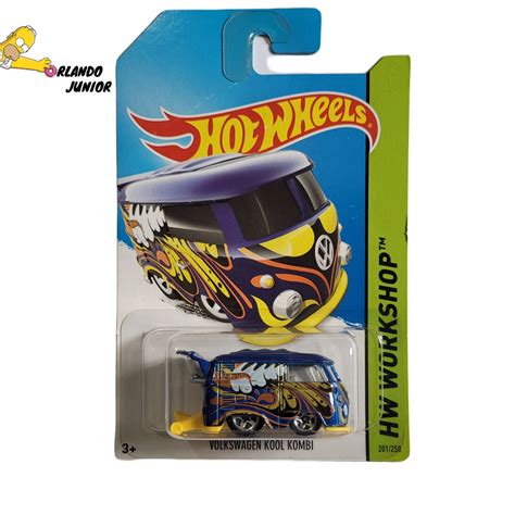 Kool Kombi Hot Wheels Miniatura Carrinho Mainline Shopee Brasil