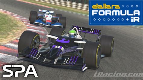 Dallara Formula Ir Fixed At Spa Francorchamps S Iracing Youtube