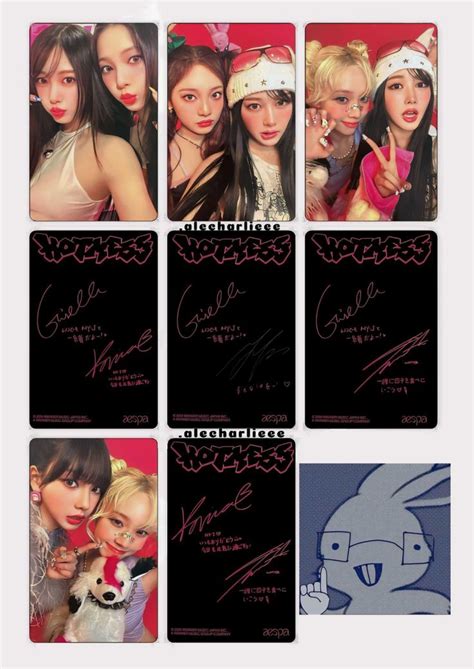 Aespa Hot Mess Photocard