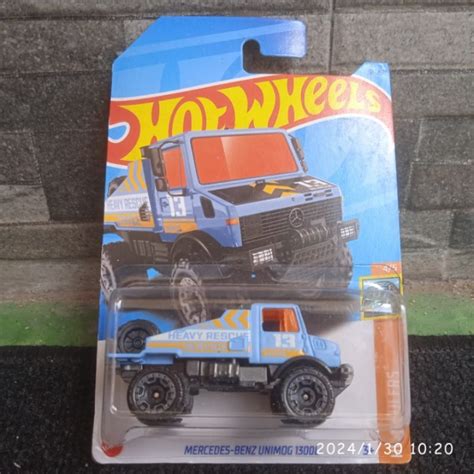Jual Hot Wheels Hotwheels Mercedes Benz Unimog 1300L Biru Mercy Blue Shopee Indonesia