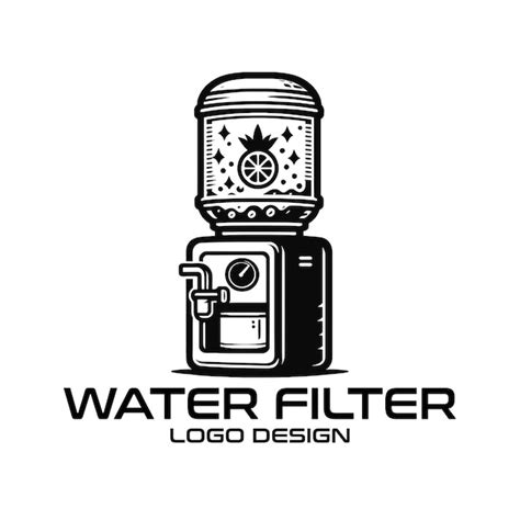 Premium Vector Water Filter Vector Logo Design