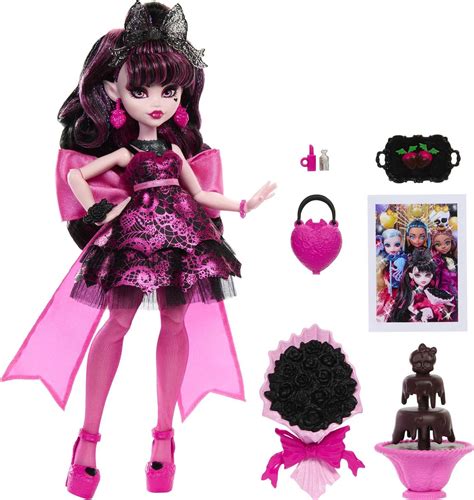 Monster High Chic Draculaura Doll With Monster Ball Party Dress And Accessories