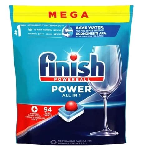 pachet  tablete pentru masina de spalat vase finish emagro