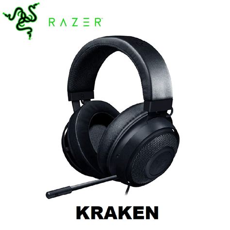 RAZER KRAKEN 2019 MULTI-PLATFORM WIRED GAMING HEADPHONE- BLACK (RZ04 ...