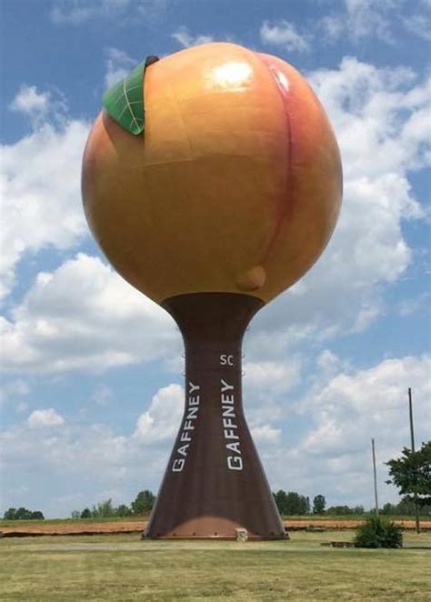 Gaffney Peachoid – Gaffney, South Carolina - Gastro Obscura