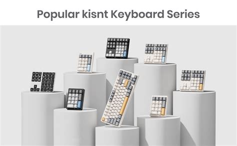 Amazon Kisnt Number Pad Wired USB Mechanical Numpad Standard Keys White Backlit Hot