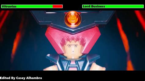 Vitruvius Vs Lord Business With Healthbars Youtube
