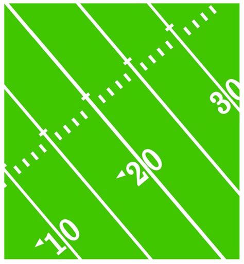 Football Field Digital File SVG & Studio3 Cut File