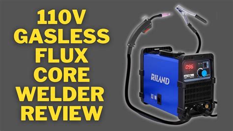 Riland MIG 145e 110v Gasless Flux Core And Stick Welder DIY Grade