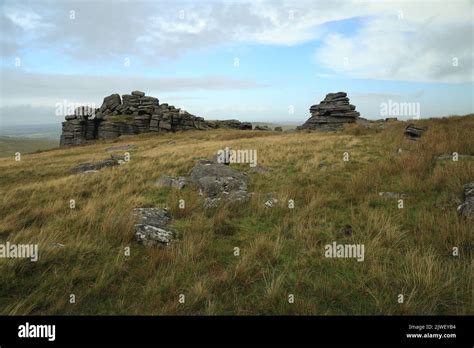 Great Mis Tor Dartmoor Devon England Uk Stock Photo Alamy