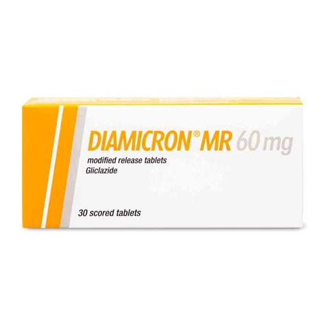 Diamicron-Mr 60 mg 30 Tablet | Alam Aldawaa