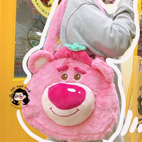 Ch Nh H Ng T I Tote G U D U Lotso L N L Ng M N D Th Ng Ch Nh H Ng Hot Trend Shopee