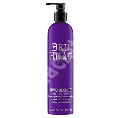 Sampon Pentru Par Blond Bed Head Dumb Blonde Purple Toning Farmacia Tei Online