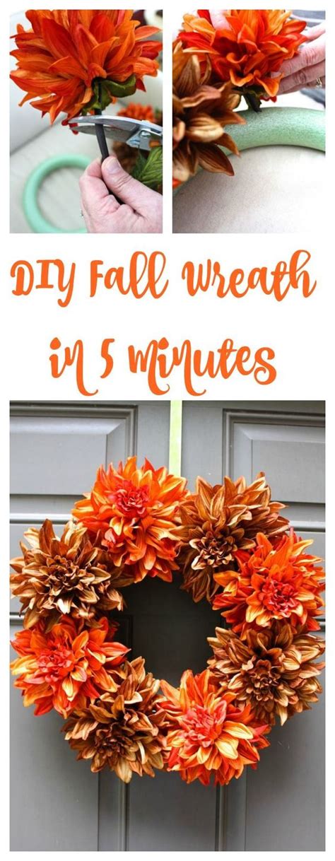 29 Festive DIY Fall Wreaths Sure to Brighten Your Home This Season