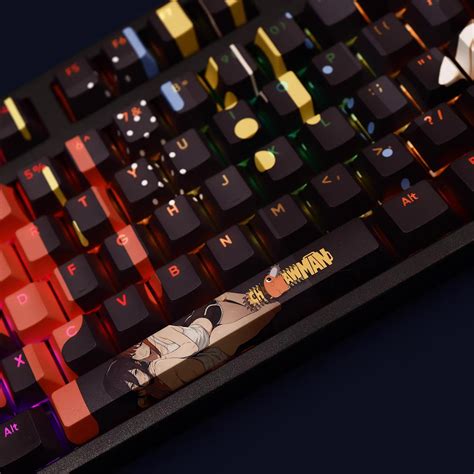 Reze Chainsaw Man Keycaps 108 Key PBT OEM Set - Etsy