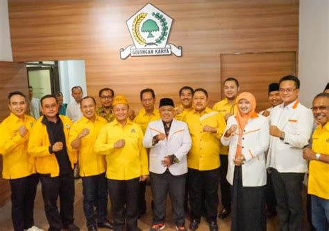 Pimpinan Dpw Pks Jatim Dan Golkar Bertemu Bahas Pencalonan Bayu Di