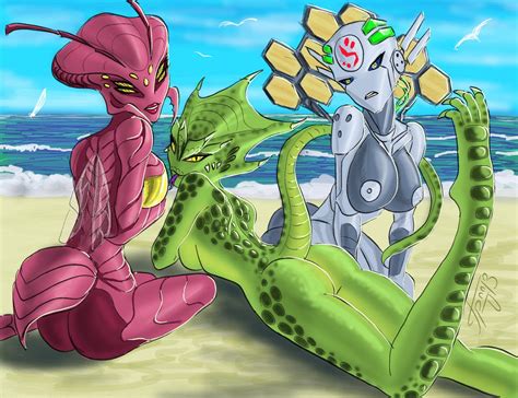 Beach Invaders By Grriva Hentai Foundry