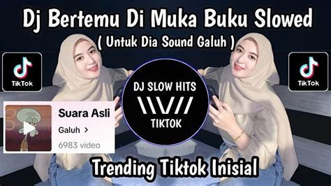 Dj Tapi Sebenarnya Ku Biasa Biasa Saja Slowed Untuk Dia Sound Galuh