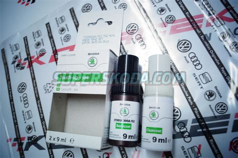 Original Skoda repair TOUCH-UP SET - TOPAZ BROWN (F8Z/4L4L) | Kopacek.com
