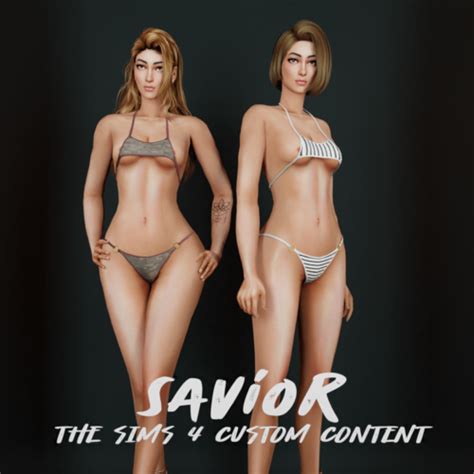 SO Fionna Bikini Set New December Collection And Exclusive CC Clothing LoversLab