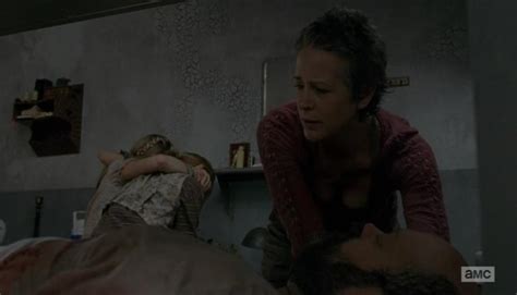 Naked Melissa McBride In The Walking Dead