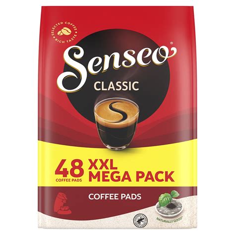 Senseo Classic Coffee Pads Dark Roast Single Pack Of 48 Pads