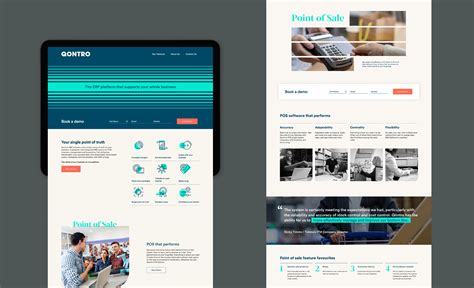 Qontro ERP Brand Identity | Saturday Creative Branding and Design