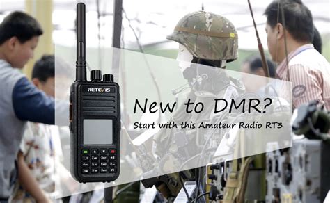 New To DMR Start With This Amateur Radio RT3 Two Way Radio Community