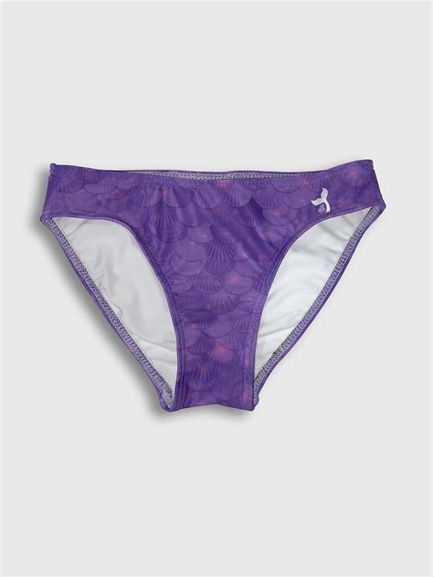 Mermaid Tail Monofin Bikini Set Dream Blue