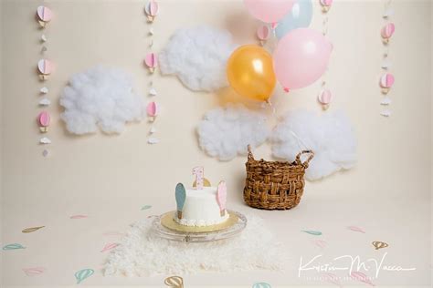 Hot Air Balloon Cake Smash Newington Ct Cake Smash