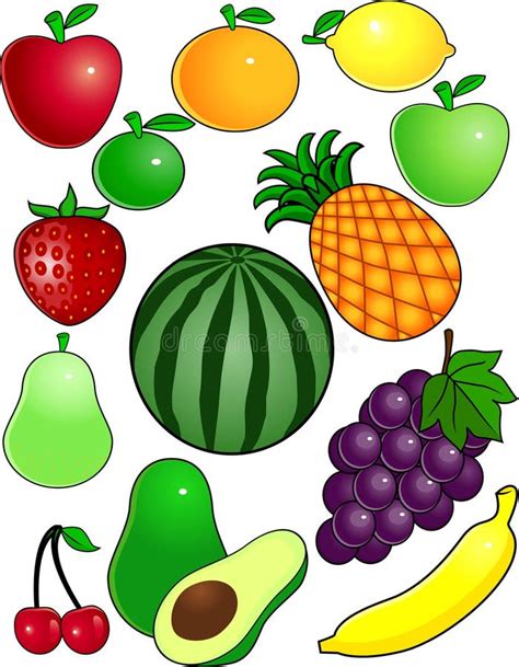 Desenhos Animados Da Fruta Ilustra O Do Vetor Ilustra O De Abacate