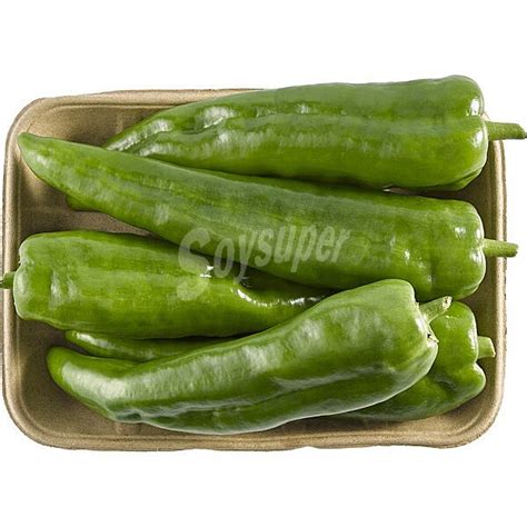 Pimiento Verde Málaga Peso Aproximado Bandeja 700 G