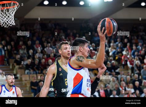 Monaco Monaco 14th Nov 2023 Derek Willis 35 Of Efes Anadolu