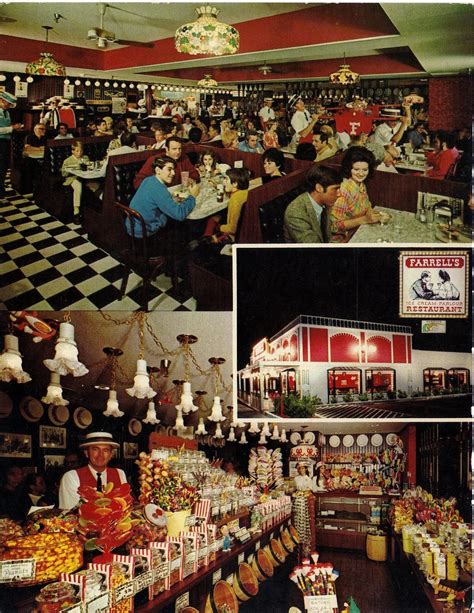 Farrell S Ice Cream Parlour Restaurant In Woodland Hills Postcard San