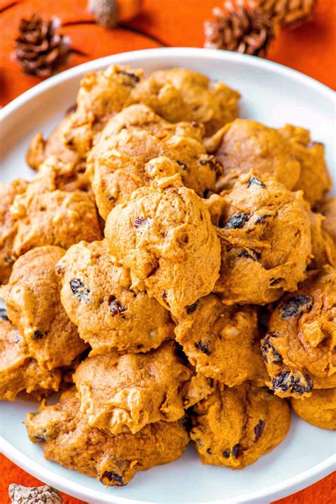 Pumpkin Drop Cookies - Homemade Hooplah