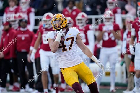 Minnesota Tight End Wyatt Schroeder 47 Editorial Stock Photo Stock