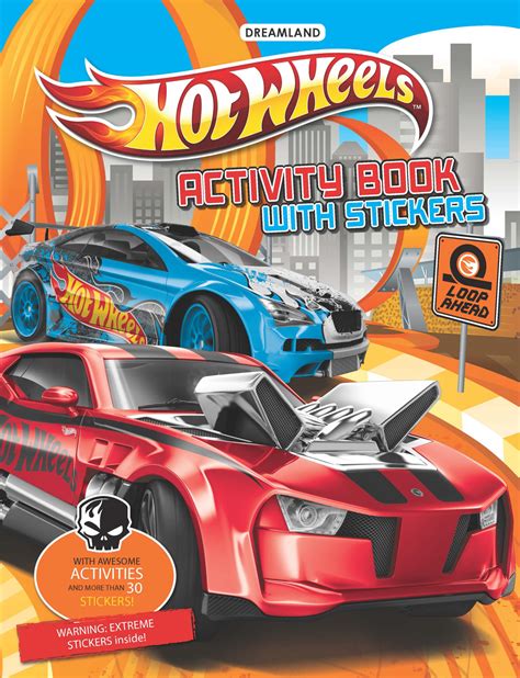 Hot Wheels Activity Book With Stickers