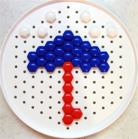 мозаика зонт | Поделки, Мозаика, Детское творчество