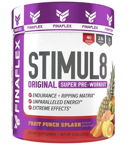 STIMUL8®, Original Super Pre-Workout For Men And Women, Stimulate ...