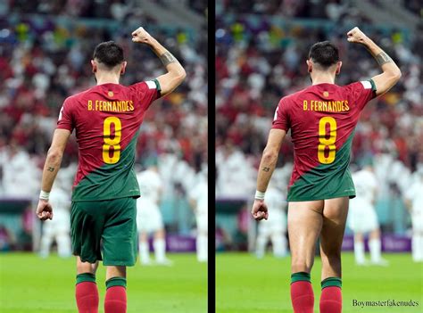 Boymaster Fake Nudes Bruno Fernandes Portuguese Football Player Naked And Exposed